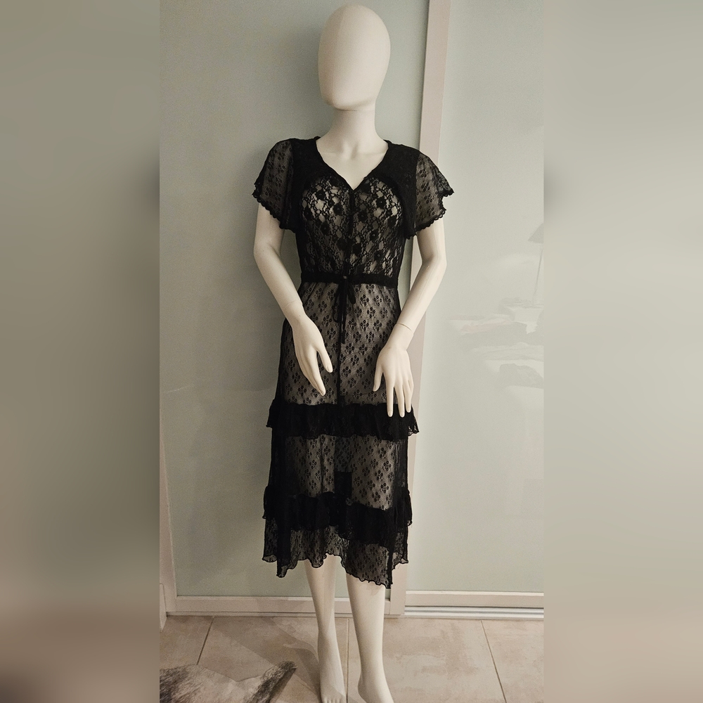 Lece Black dress